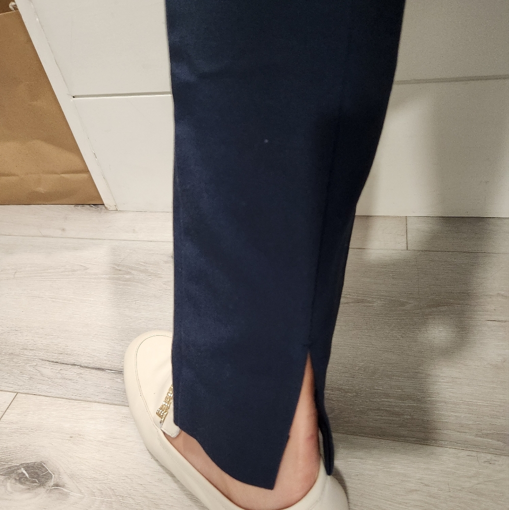 Navy slacks